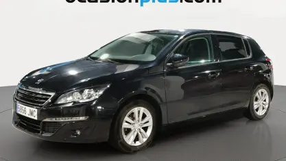 Usado Peugeot 308 Style 131 CV (96 kW) 2016 Negro Utilitario