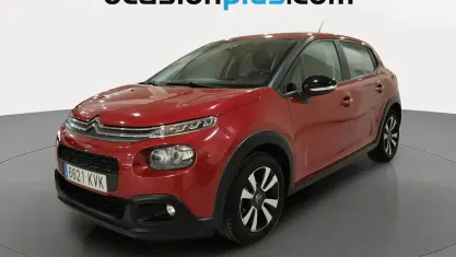 Usado Citroën C3 Feel 82 CV (60 kW) 2019 Rojo Utilitario