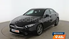 Negro Usado 2019 Mercedes A180 AMG line Berlina | 22.599 € (Precio justo)