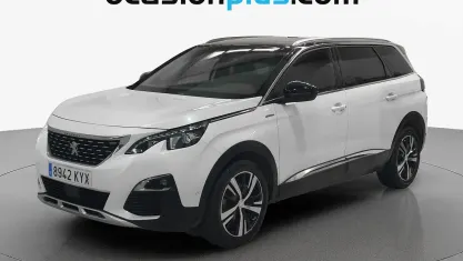 Usado Peugeot 5008 GT-line 131 CV (96 kW) 2019 Blanco SUV