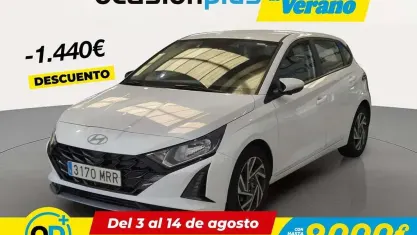 Usado Hyundai i20 101 CV (74 kW) 2024 Blanco Utilitario