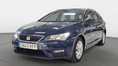 Azul Usado 2017 Seat Leon ST Reference Familiar | 13.250 € (Precio justo)