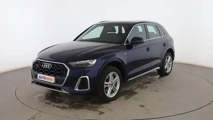 Usado Audi Q5 S-Line 204 CV (150 kW) 2021 Azul SUV