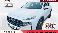 Blanco Usado 2021 Hyundai Santa Fe SUV | 29.990 € (Buen precio)