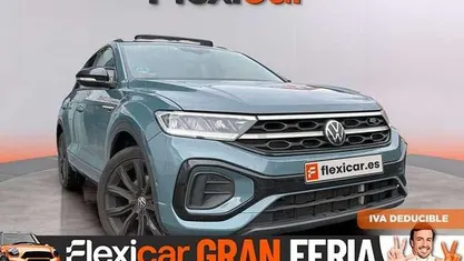 Usado VW T-Roc R-line 150 CV (110 kW) 2022 Verde SUV