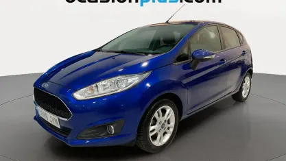 Usado Ford Fiesta Trend 95 CV (69 kW) 2017 Azul Utilitario