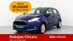 Azul Usado 2016 Ford Fiesta Trend Utilitario | 8990 € (Precio justo)