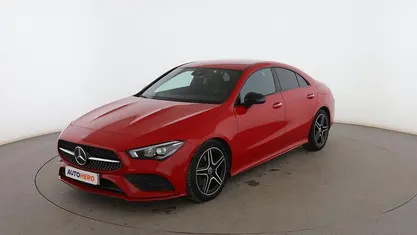 Usado Mercedes CLA200 AMG line 150 CV (110 kW) 2019 Rojo Berlina