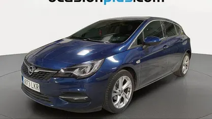 Usado Opel Astra Elegance 145 CV (106 kW) 2020 Azul Utilitario
