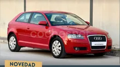 Rojo Usado 2005 Audi A3 Ambiente Berlina | 5990 € (Precio justo)