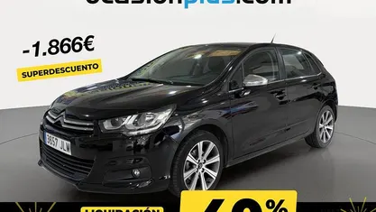 Negro Usado 2016 Citroën C4 Feel Utilitario | 9584 € (Precio justo)