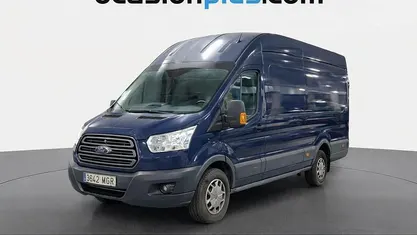 Usado Ford Transit Trend 130 CV (95 kW) 2018 Azul Familiar