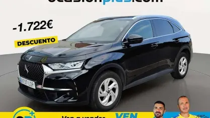 Usado DS Automobiles DS7 Crossback Be Chic 131 CV (96 kW) 2019 Negro SUV