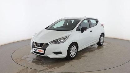 Używany Nissan Micra Acenta 90 KM (66 kW) 2018 Biały Hatchback
