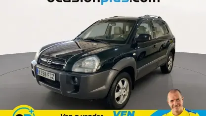 Usado Hyundai Tucson Comfort 140 CV (102 kW) 2006 Negro SUV