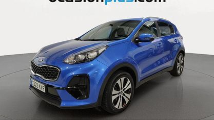 Usado Kia Sportage 116 CV (85 kW) 2019 Azul SUV