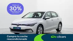 Blanco Usado 2022 VW Golf VIII | 19.790 € (Precio justo)