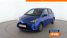 Azul Usado 2017 Toyota Yaris City Berlina | 11.099 € (Precio justo)