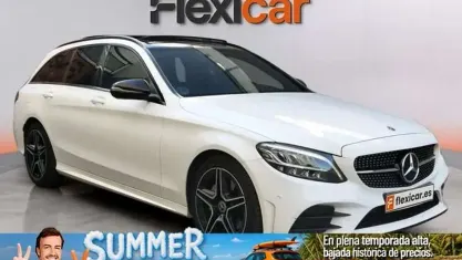 Usado Mercedes C220 194 CV (142 kW) 2021 Blanco Familiar