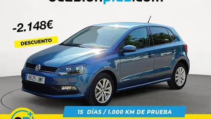 Azul Usado 2017 VW Polo Utilitario | 11.852 € (Precio justo)