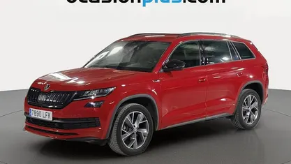 Usado Skoda Kodiaq SportLine 150 HP (110 kW) 2020 Vermelho SUV