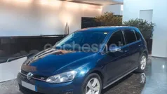 Azul Usado 2015 VW Golf VII Advance Berlina | 14.900 € (Precio justo)