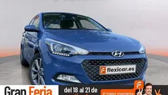Azul Usado 2015 Hyundai i20 Berlina | 11.980 € (Precio justo)