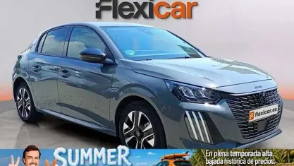 Usado Peugeot 208 Allure 101 CV (74 kW) 2025 Gris Utilitario