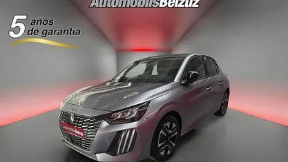 Usado Peugeot 208 Style 102 CV (75 kW) 2025 Gris Utilitario