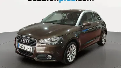 Usado Audi A1 Ambition 86 CV (63 kW) 2014 Marrón Utilitario