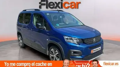 Usado Peugeot Rifter GT-line 131 CV (96 kW) 2019 Azul Monovolumen