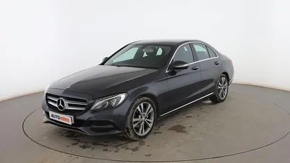 Azul Usado 2015 Mercedes C220 Berlina | 19.999 € (Precio justo)