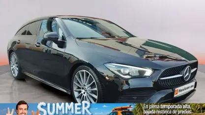 Usado Mercedes CLA220 Shooting Brake 190 CV (139 kW) 2019 Negro Familiar
