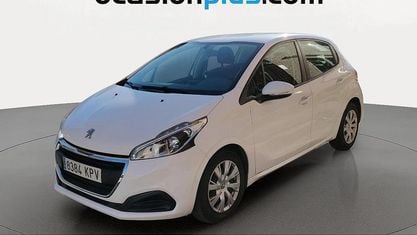 Usado Peugeot 208 Active 99 CV (72 kW) 2018 Blanco Utilitario