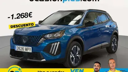 Usado Peugeot 2008 Allure 102 CV (75 kW) 2024 Azul SUV