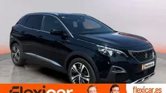 Negro Usado 2017 Peugeot 3008 GT-line SUV | 13.390 € (Buen precio)