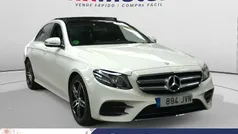 Blanco Usado 2016 Mercedes E220 AMG line Berlina | 29.990 € (Precio justo)