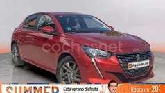 Rojo Usado 2021 Peugeot 208 Active Utilitario | 11.490 € (Precio justo)