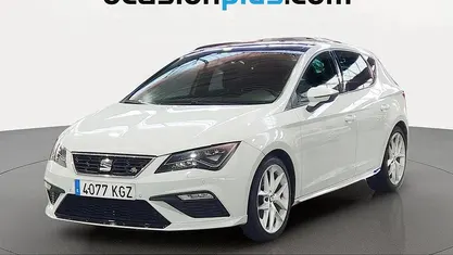 Usado Seat Leon FR 184 CV (135 kW) 2018 Blanco Utilitario