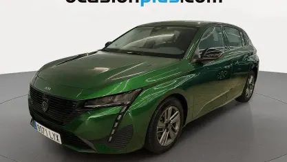 Usado Peugeot 308 Active 131 CV (96 kW) 2022 Verde Utilitario
