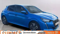 Azul Usado 2021 Peugeot 208 GT Utilitario | 15.590 € (Precio justo)
