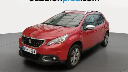 Usado Peugeot 2008 Style 82 CV (60 kW) 2018 Rojo SUV