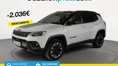 Gris / plata Usado 2022 Jeep Compass Trailhawk SUV | 22.400 € (Precio justo)