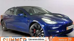 Azul Usado 2021 Tesla Model 3 Performance Berlina | 26.790 € (Super precio)