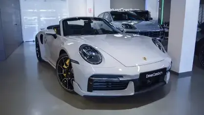 Usado Porsche 911 Turbo S Cabriolet 650 CV (478 kW) 2024 Gris Descapotable