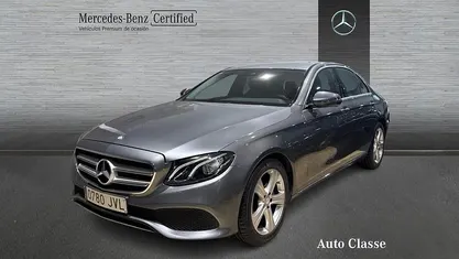 Usado Mercedes E220 Avantgarde 170 CV (125 kW) 2016 Gris Berlina