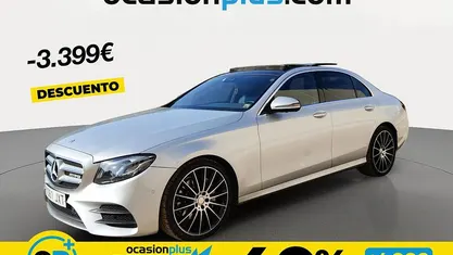 Usado Mercedes E220 194 CV (142 kW) 2017 Gris plata Berlina
