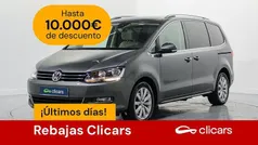 Gris Usado 2016 VW Sharan Sport Monovolumen | 24.890 € (Precio justo)