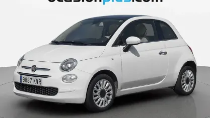 Usado Fiat 500 Lounge 69 CV (50 kW) 2019 Blanco Utilitario