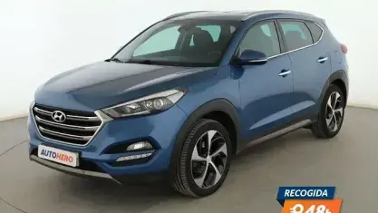 Usado Hyundai Tucson 136 CV (100 kW) 2017 Azul SUV